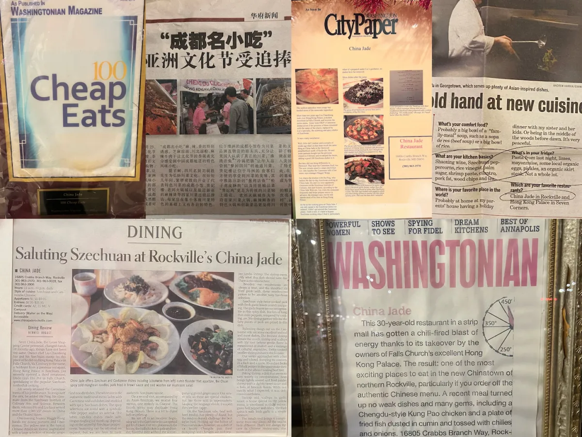 Press clippings collage